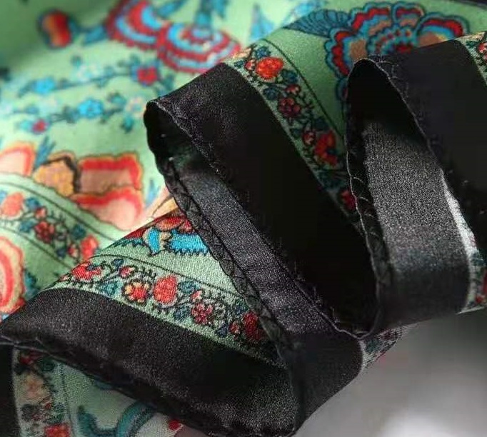 Custom Scarves Printed Silk Scarves With Logo