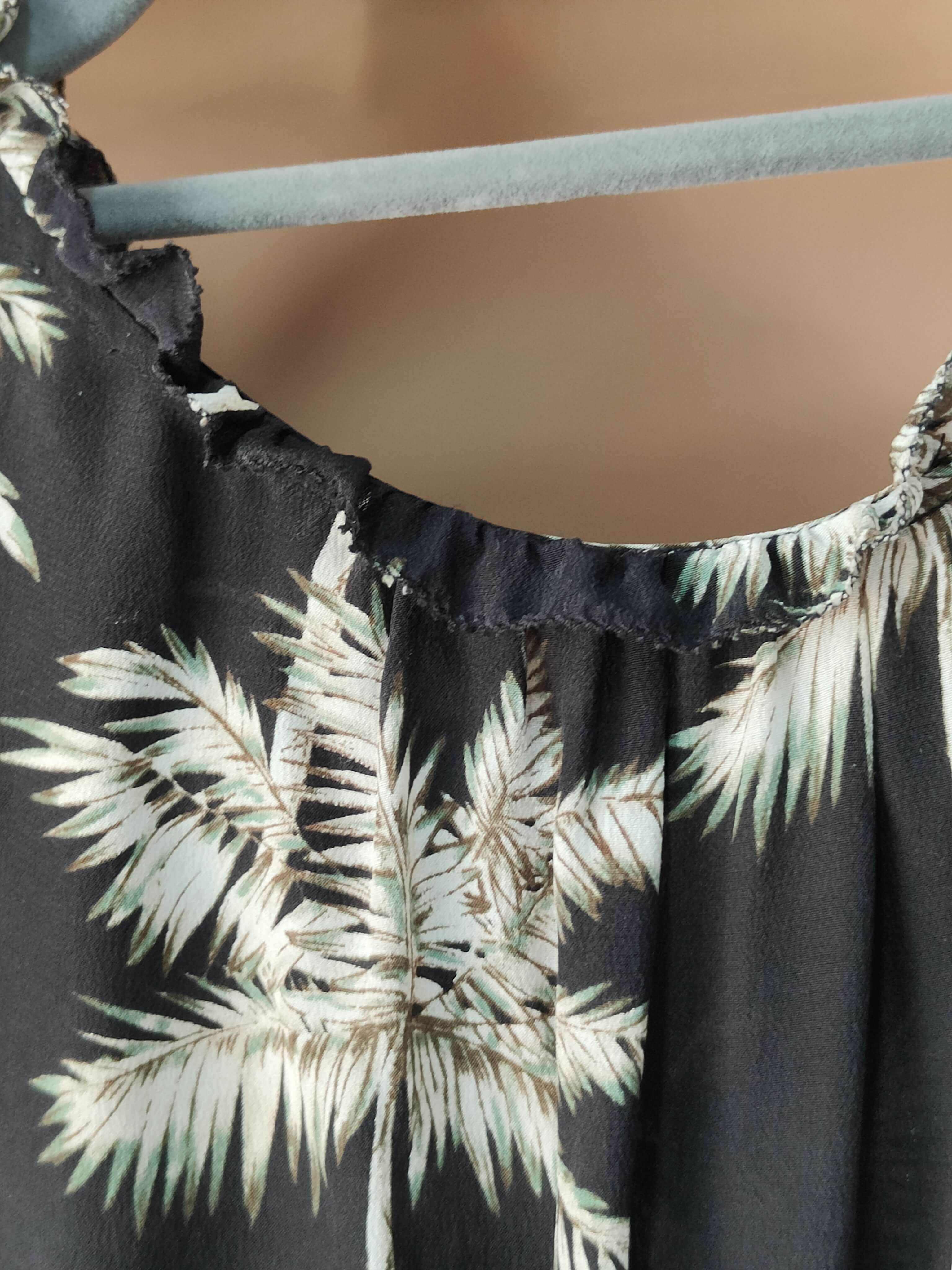 Custom Luxury Plus Size Floral Silk Dress with Long Sleeve in Bulk