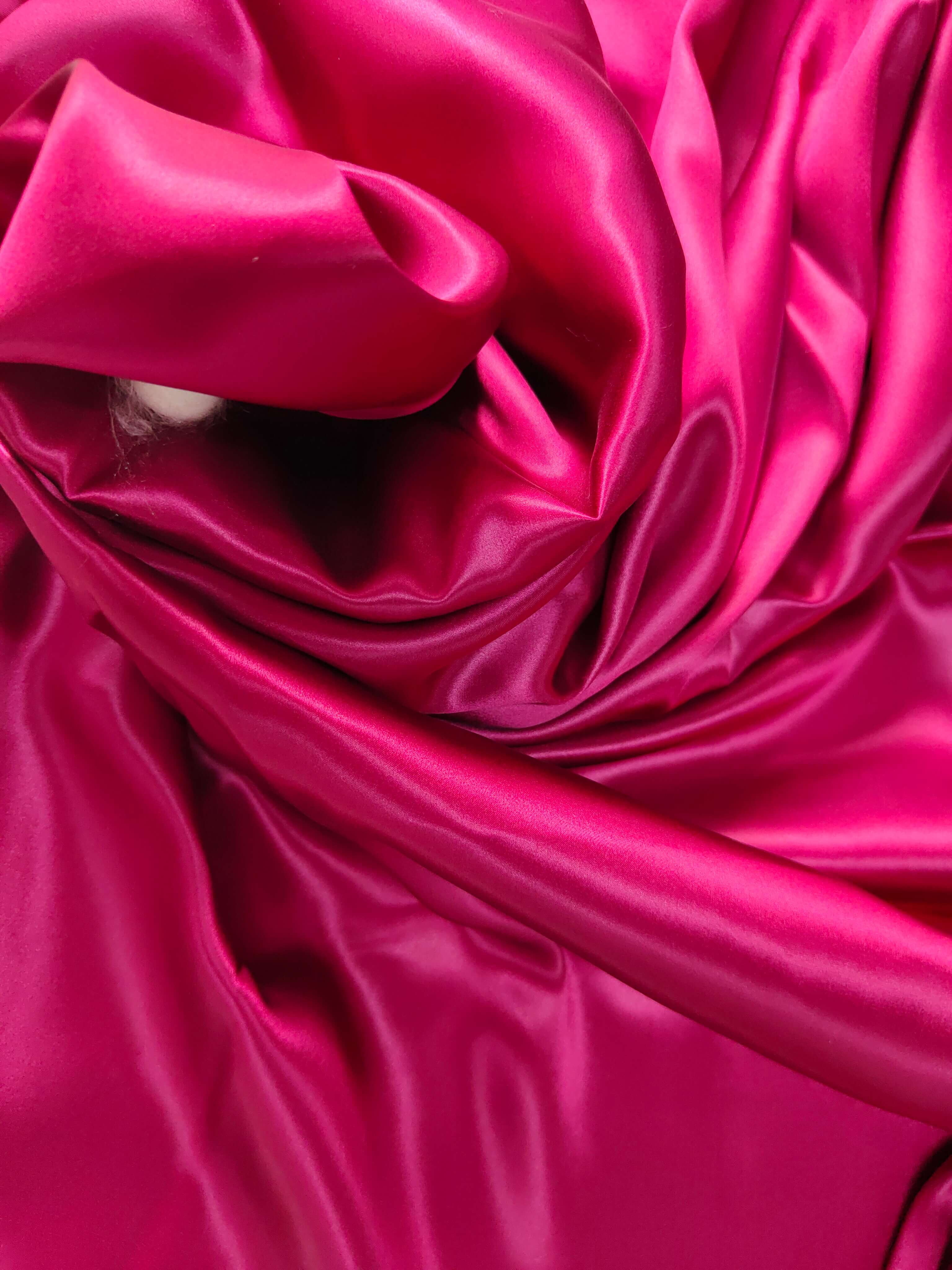 Buy OEKOTEX Certified Washable Mulberry Silk Fabric in Red by The