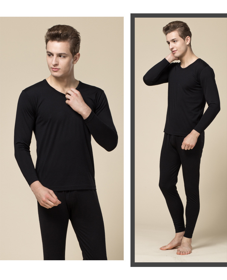 Wholesale Thermal Underwear for Men Microfleece Lined Long Johns Base Layer