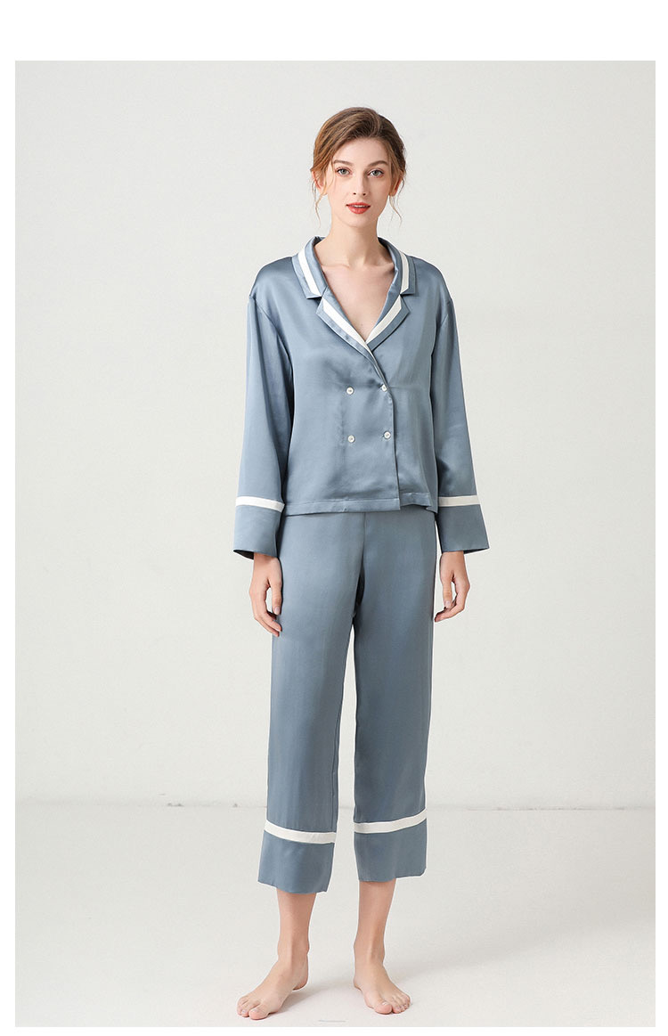 Designer Silk Pajamas