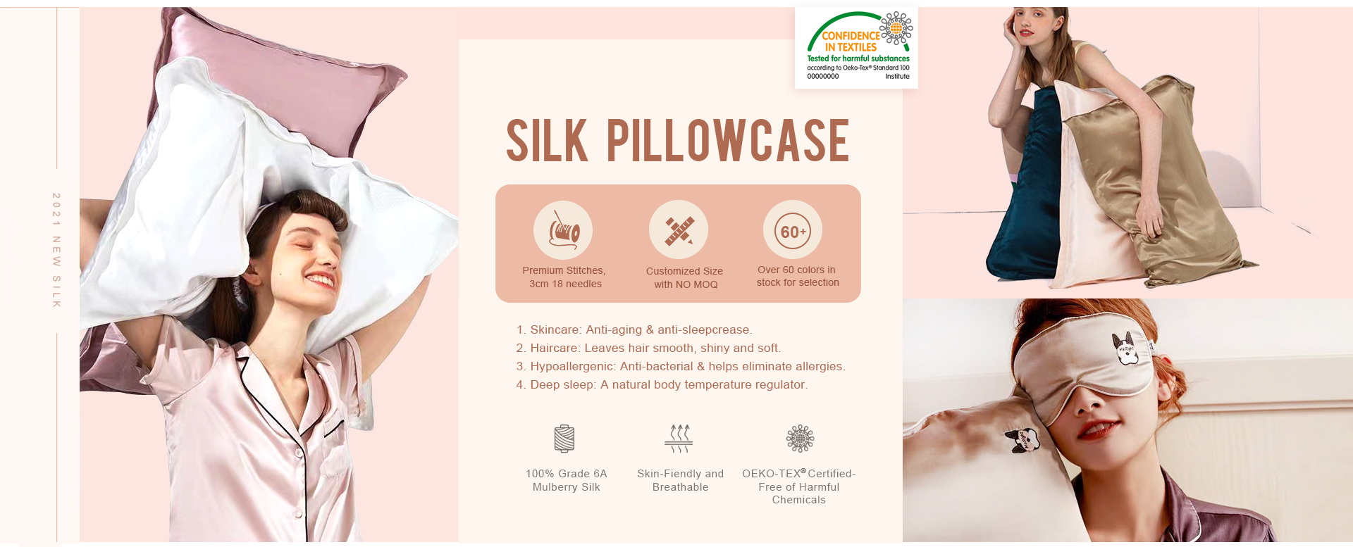custom silk pillowcase