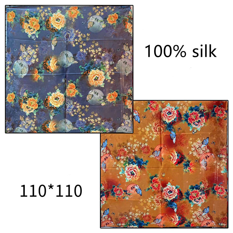 Digital Printed Silk Scarves