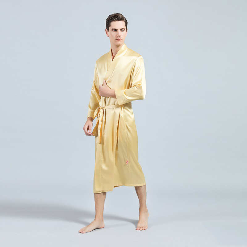 Custom Men's Silk Robes