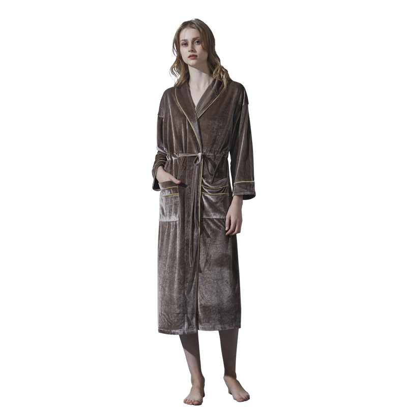 Silk Velvet Fabric Robe Wholesale Product on Beauty Plus Silk Co., Ltd