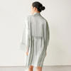 Personalised 2pcs Luxury Lace Silk Robes Sleepwear & Nightwear For Women 